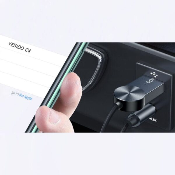 YESIDO YAU24 AUX BLUETOOTH AUDIO CABLE - Image 4
